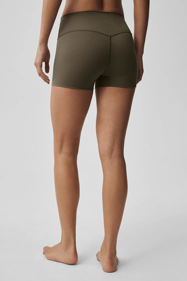 3" ALO Softsculpt High-Waist Precision Short | Alo Yoga (US)