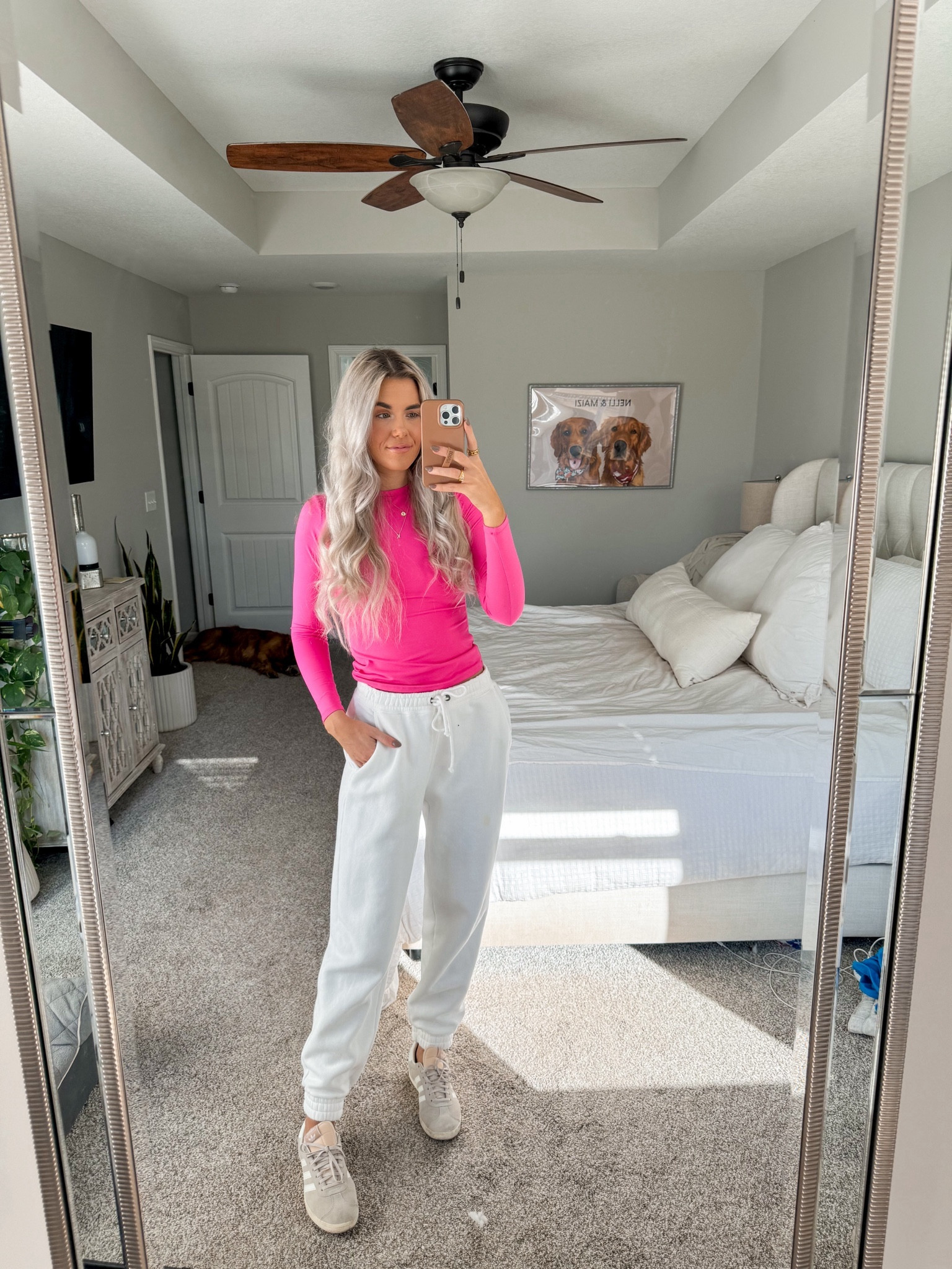 sweats are from last year so i linked this years version! in a size small. shirt in a size small. tts in shoes 

#LTKshoecrush #LTKSpringSale #LTKstyletip
