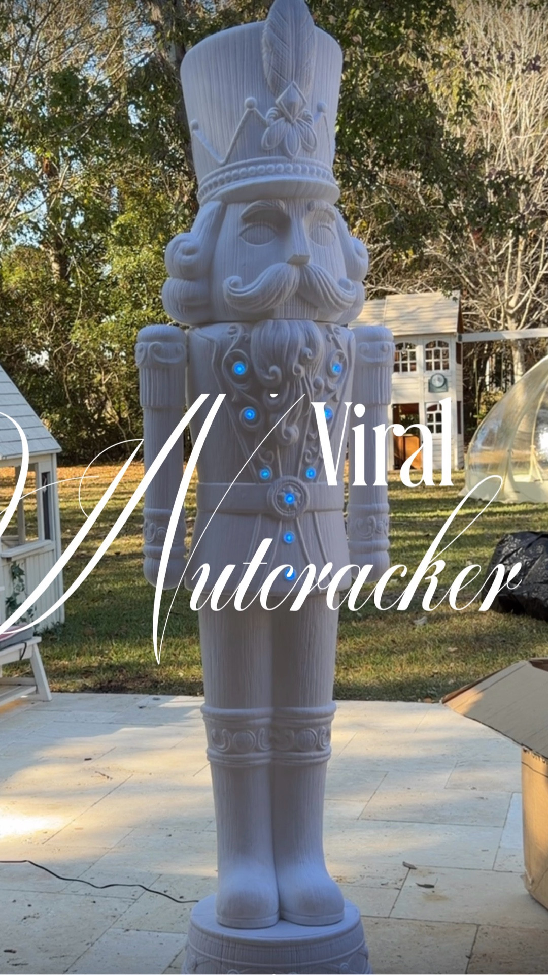 I FINALLY got my hands on the viral DIY nutcracker that has sold out for the last few years. Now I’m trying to decide if I should spray paint him gold. What do you think? 

#LTKHome #LTKdayinmylife #LTKHoliday