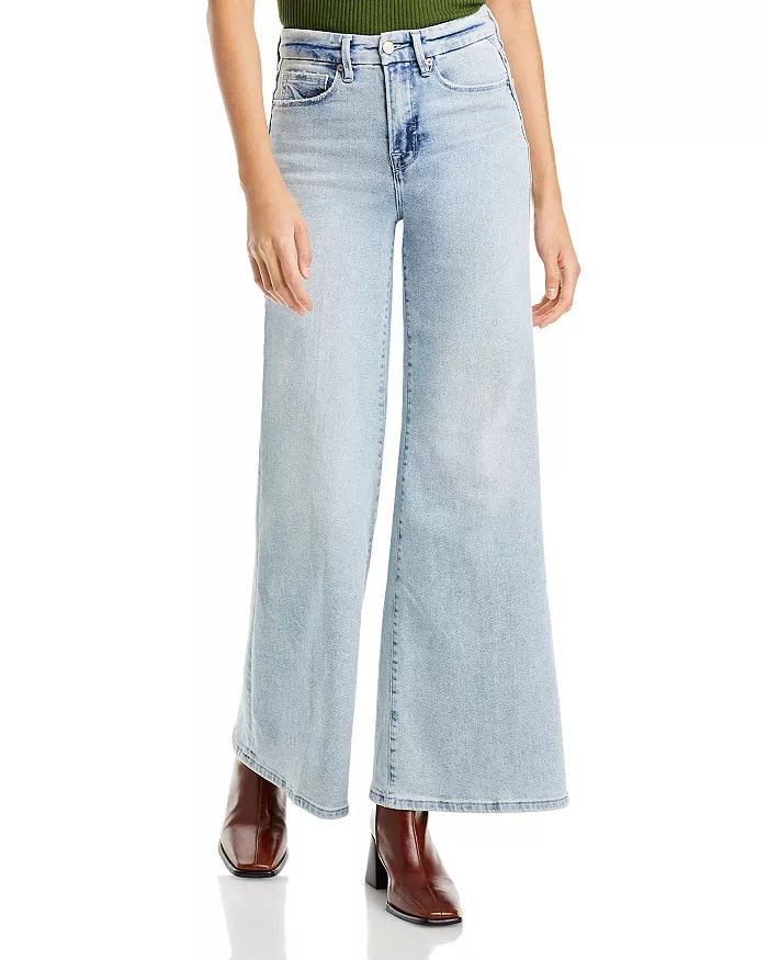 Good American Good Waist Palazzo High Rise Wide Leg Jeans in B452 Women - Bloomingdale's | Bloomingdale's (AU)