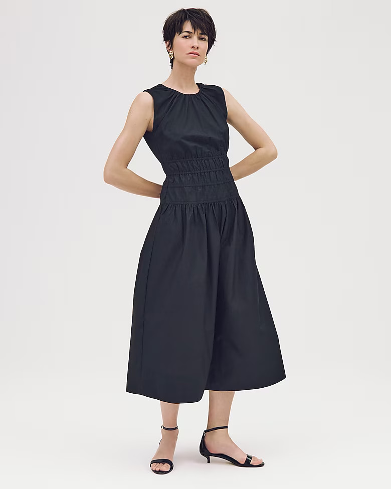 Hyacinth dress in cotton poplin | J. Crew US
