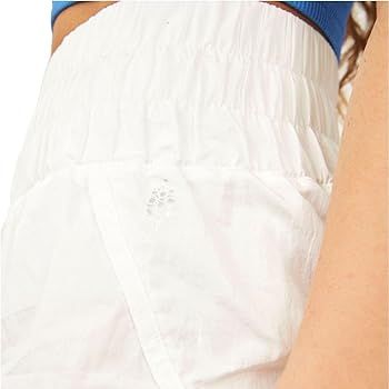 FP Movement by Free People Women's The Way Home Shorts, White, S | Amazon (US)