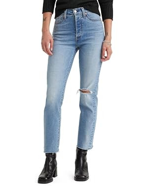 Levi's Women's Wedgie Straight Jeans | Amazon (US)
