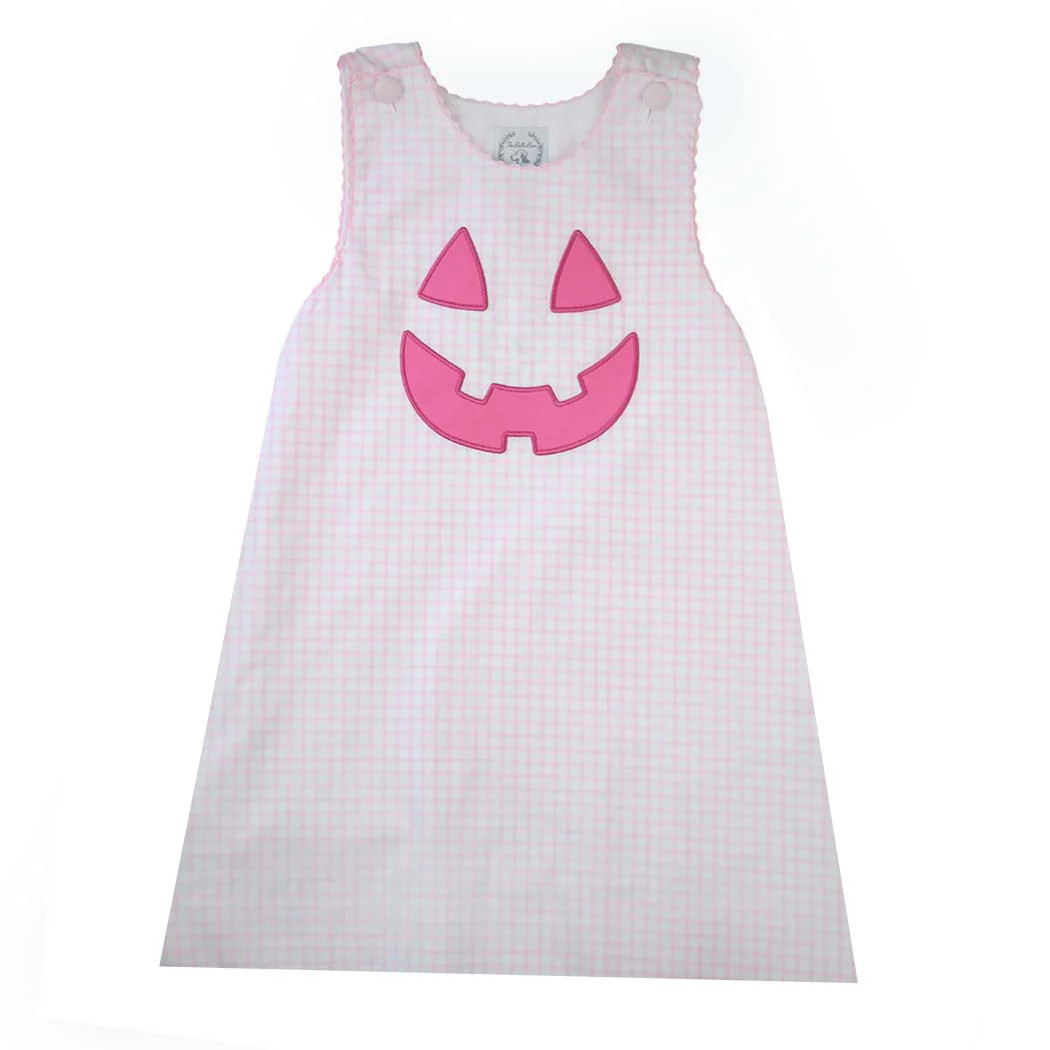 Pink Boo-Tastic Jack-O-Lantern Dress | The Bella Bean