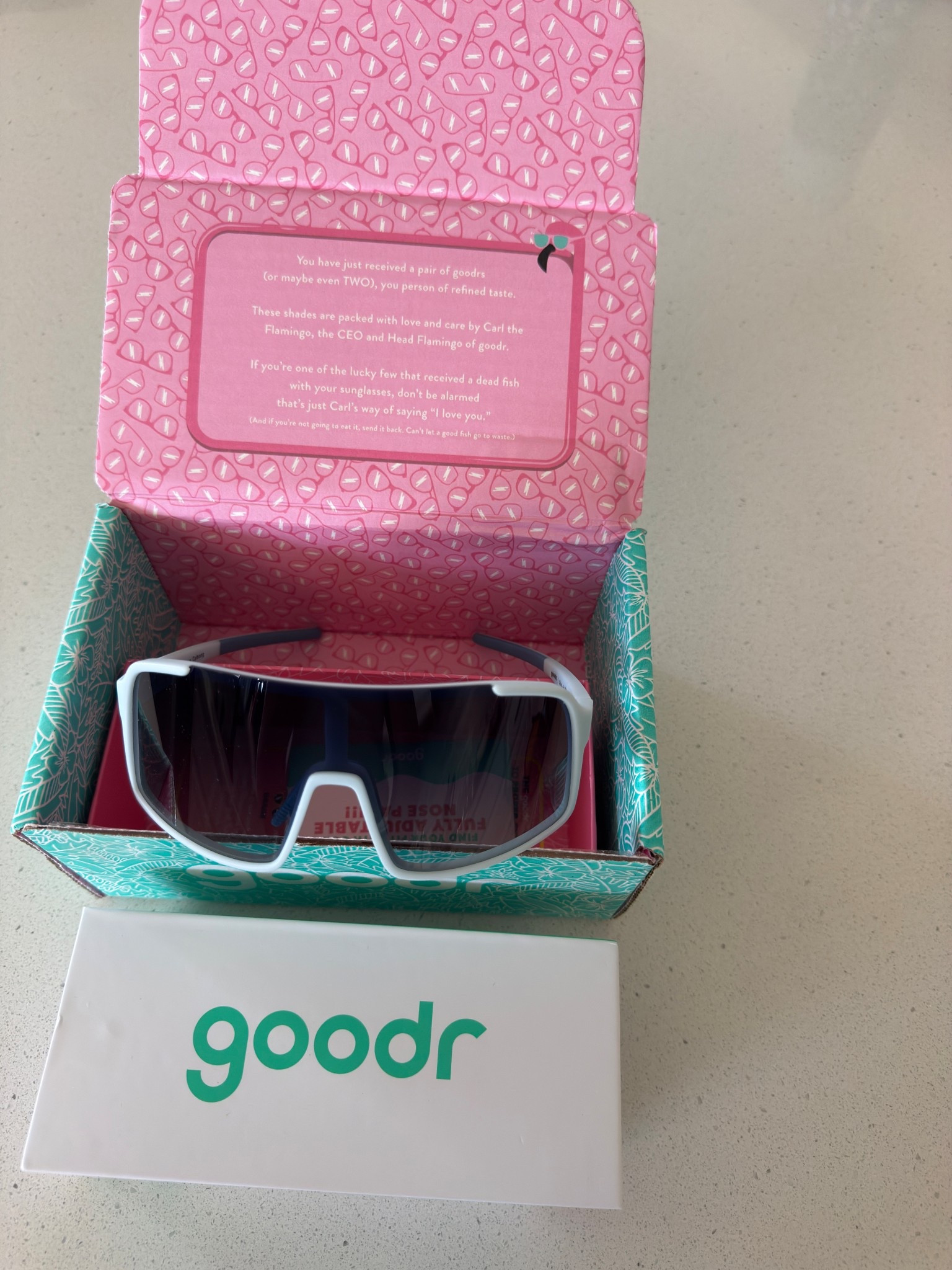 Love the new Goodr running shades release! 
They have been my go to for a while, high quality, stays on and super affordable! 
These are the « Kidnapped by a Cyborg » model!

#LTKActive