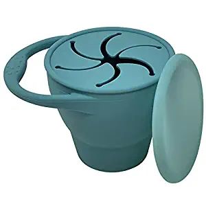 BraveJusticeKidsCo | Snack Attack Snack Cup | Collapsible Silicone Snack Container | Toddler and ... | Amazon (US)