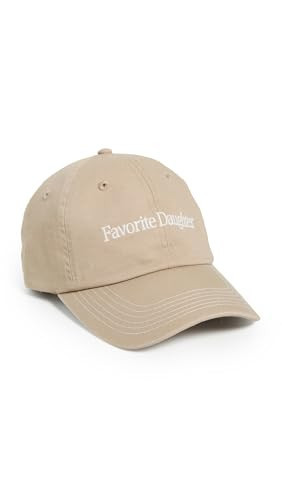 Favorite Daughter Women's Classic Logo Baseball Hat, Taupe, Tan, One Size | Amazon (US)