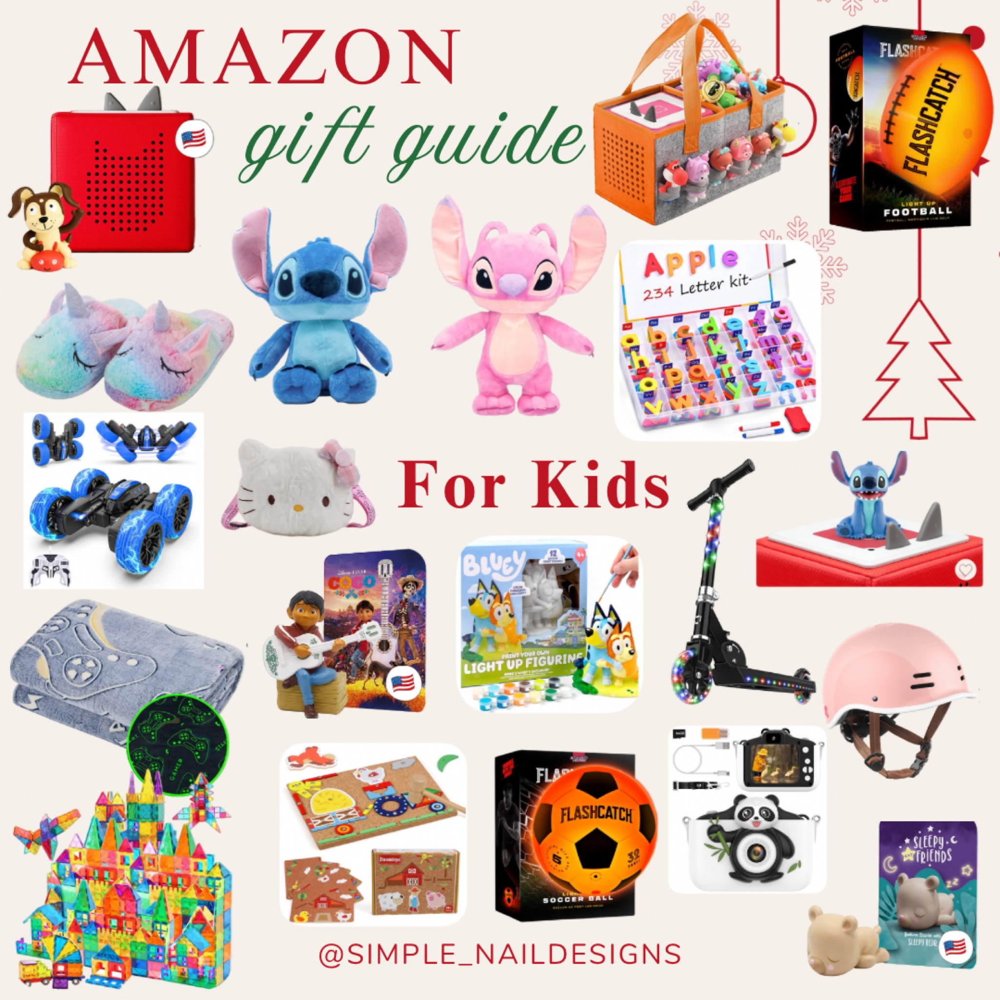 Kids Gift Guide | Amazon Finds 

*Heart this post and be notified of price drops | then shop from your Favorites*

#kidsguide #toys #kids #gifts #toniebox #stitch #toyguide #girltoys #boytoys #christmastoys #holidaytoys 
#giftideas #gifts #amazon #amazonfinds #giftguide 


#LTKkids #LTKbeauty #LTKstyletip

#LTKGiftGuide #LTKSeasonal #LTKHoliday