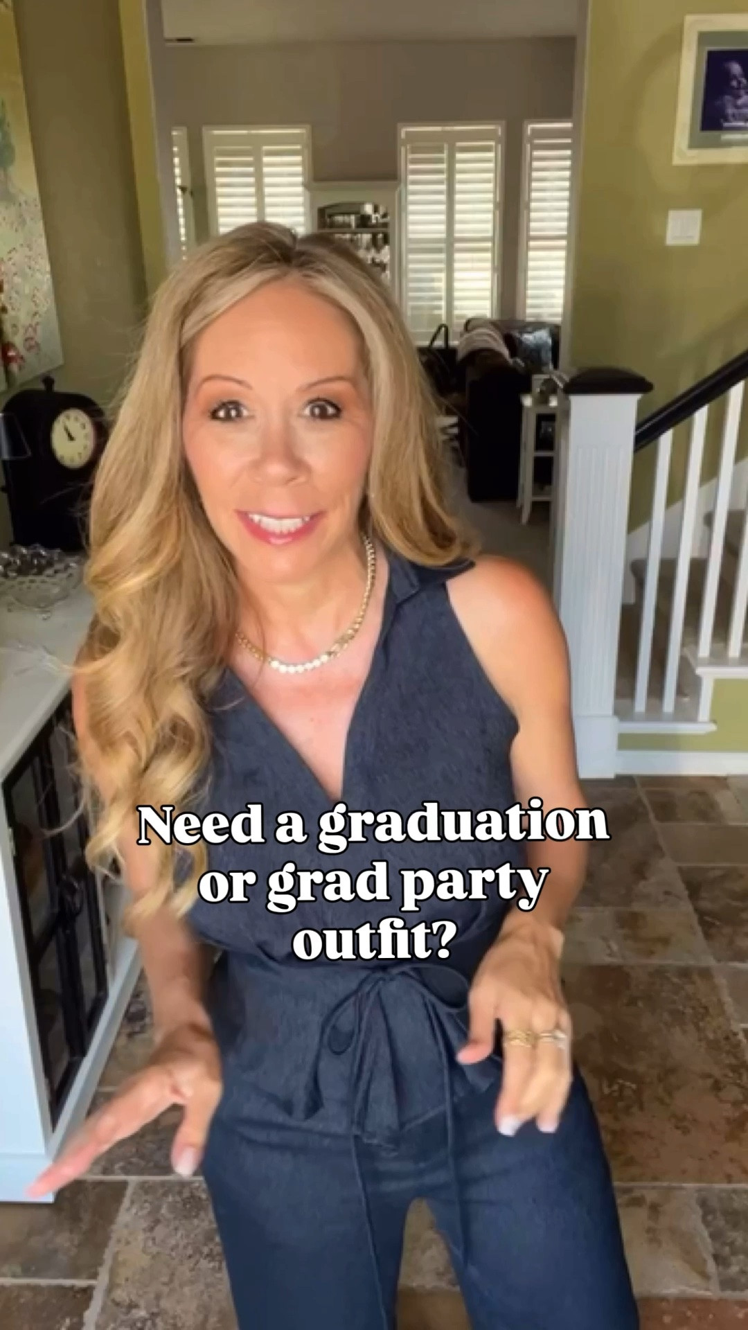 Grad outfit! 

This set is going to keep you cool and modern! 

The adjustable tie waist with the flare pants create a beautiful silhouette. The fabric is breathable and looks like denim. 

I’m 5’2”, 120 lbs wearing the small regular, but they come in petite, too (I am wearing a heel with these pants)  

@ogl_move has the best capsule pieces for any occasion! Work to travel, desk to dinner.!

Xo,
Jill 💋

#LTKOver40 #LTKootd #LTKPetite