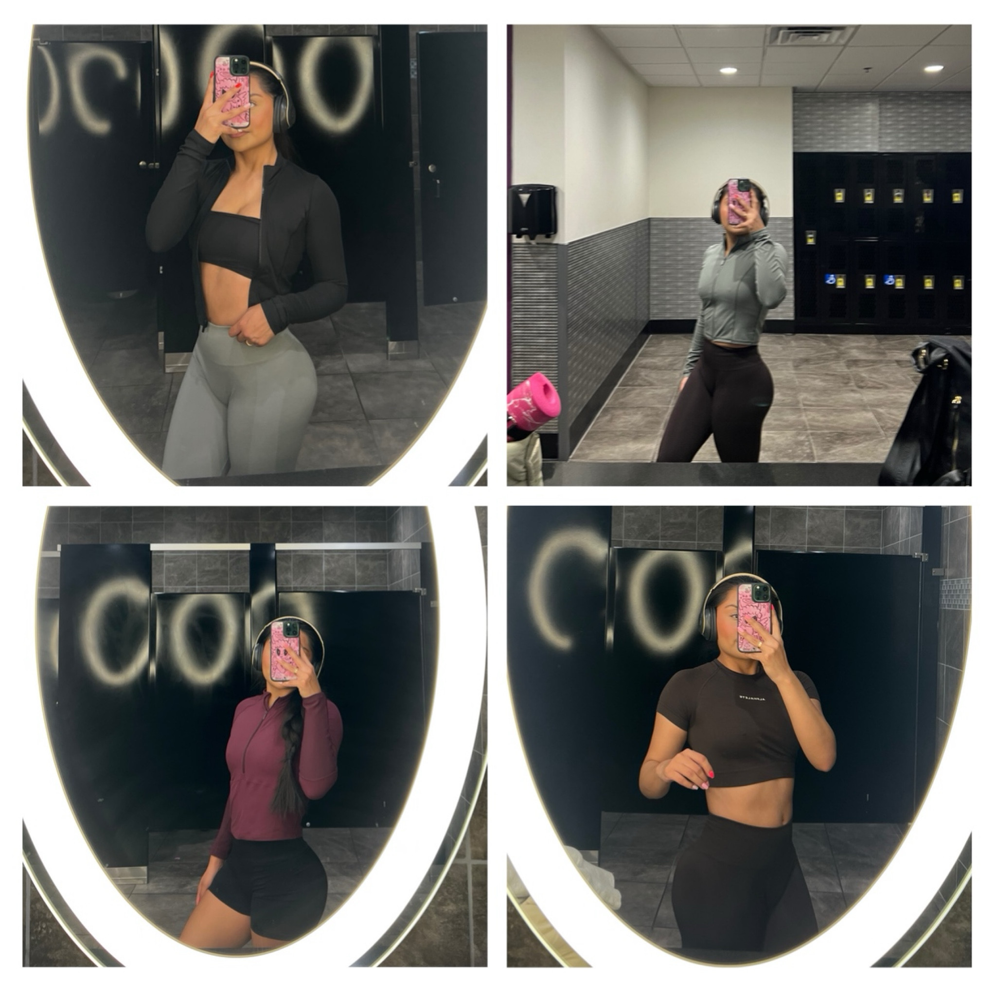 gym outfits all linked! leggings are from alphalete 


#LTKworkwear #LTKfitness #LTKstyletip