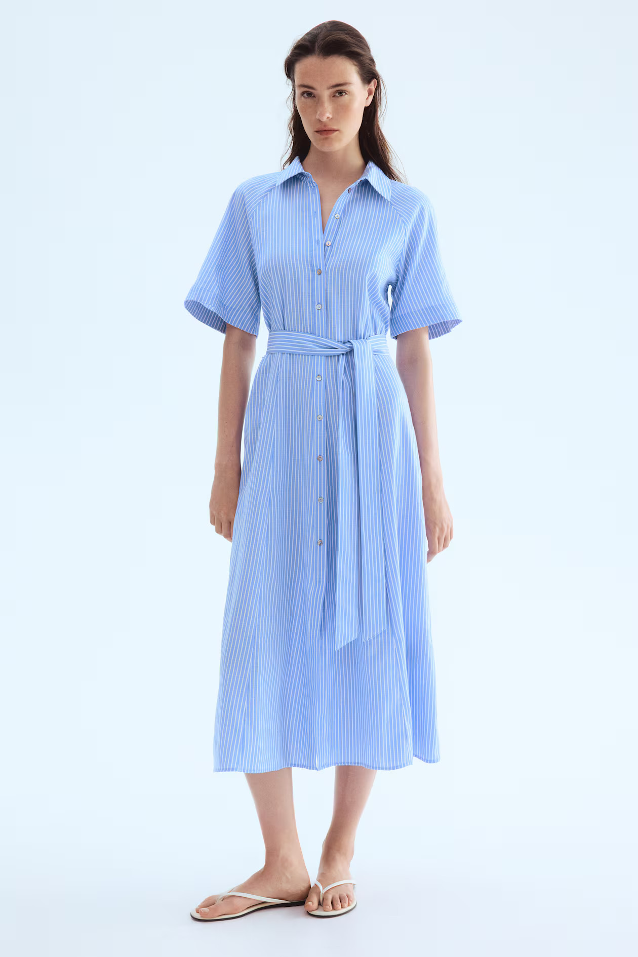Tie-belt Shirt Dress | H&M (US + CA)