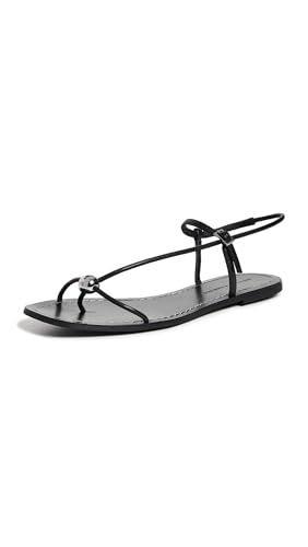 Loeffler Randall Women's Lara Strappy Sandals, Black, 5 Medium US | Amazon (US)