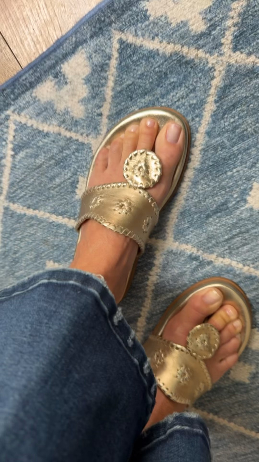 I can’t stand when I smudge my pedicure in sandals. I also don’t like those toe separators 🥴. These sandals work perfectly

#LTKootd #LTKselfcare #LTKOver40