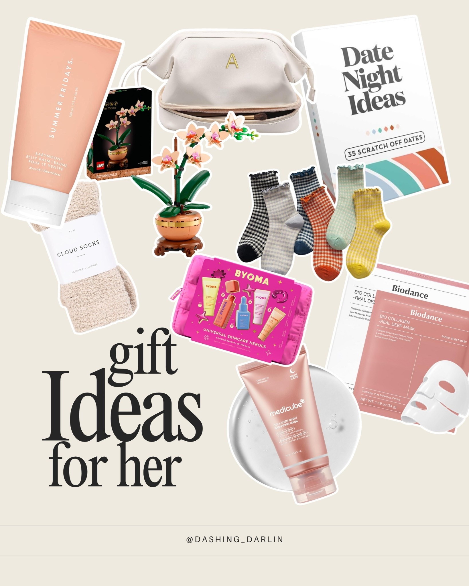 Gift ideas she’ll actually love 🎁 From cozy finds to little luxuries, these are my top picks for her this season 💕
#GiftGuide #GiftIdeasForHer #LTKFinds #HolidayShopping

#LTKBeauty #LTKGiftGuide #LTKHoliday