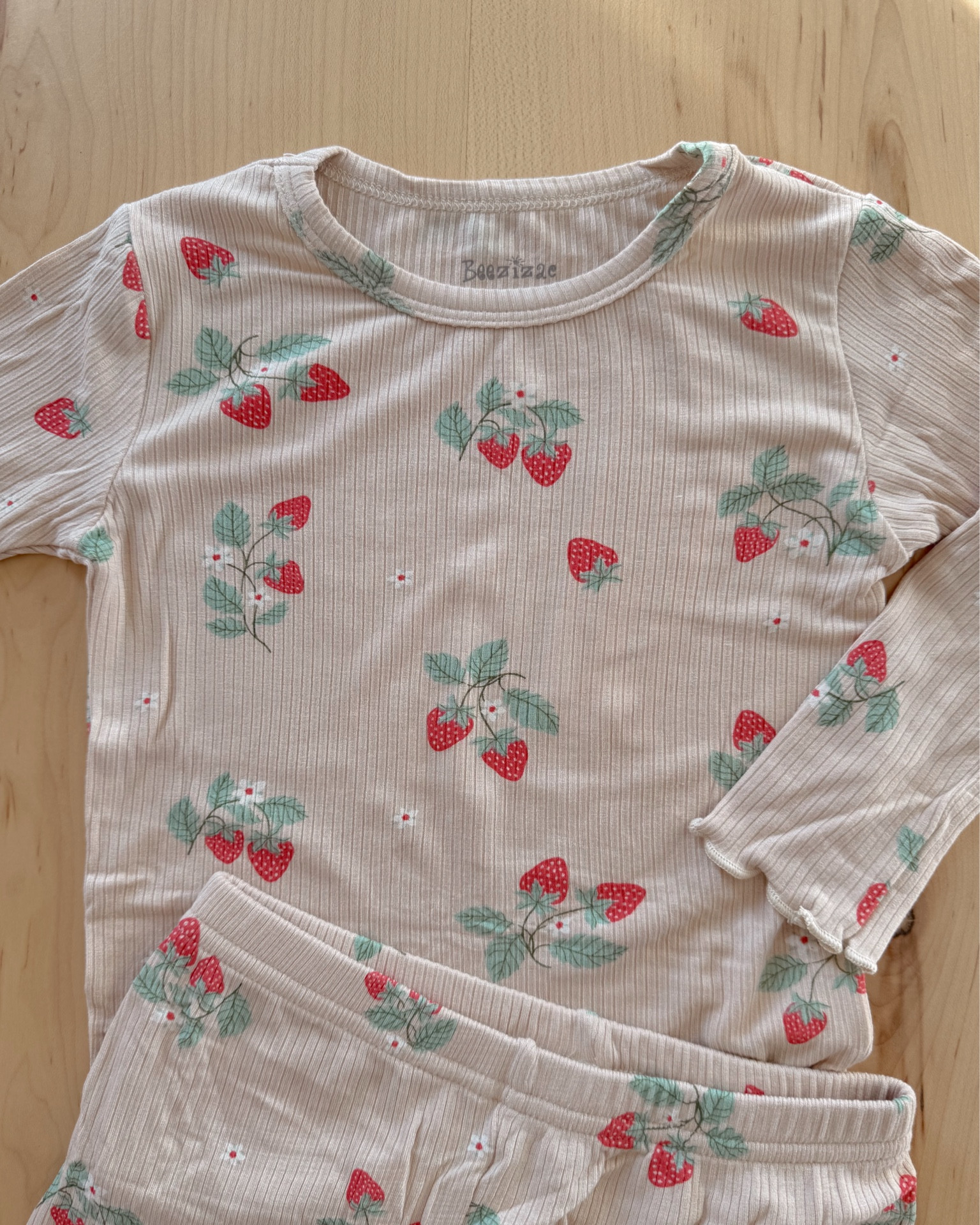 the cutest toddler Valentine's Day pajamas for moms who don't really love all the hearts 🍓🫶🏼

#LTKBump #LTKBaby #LTKKids