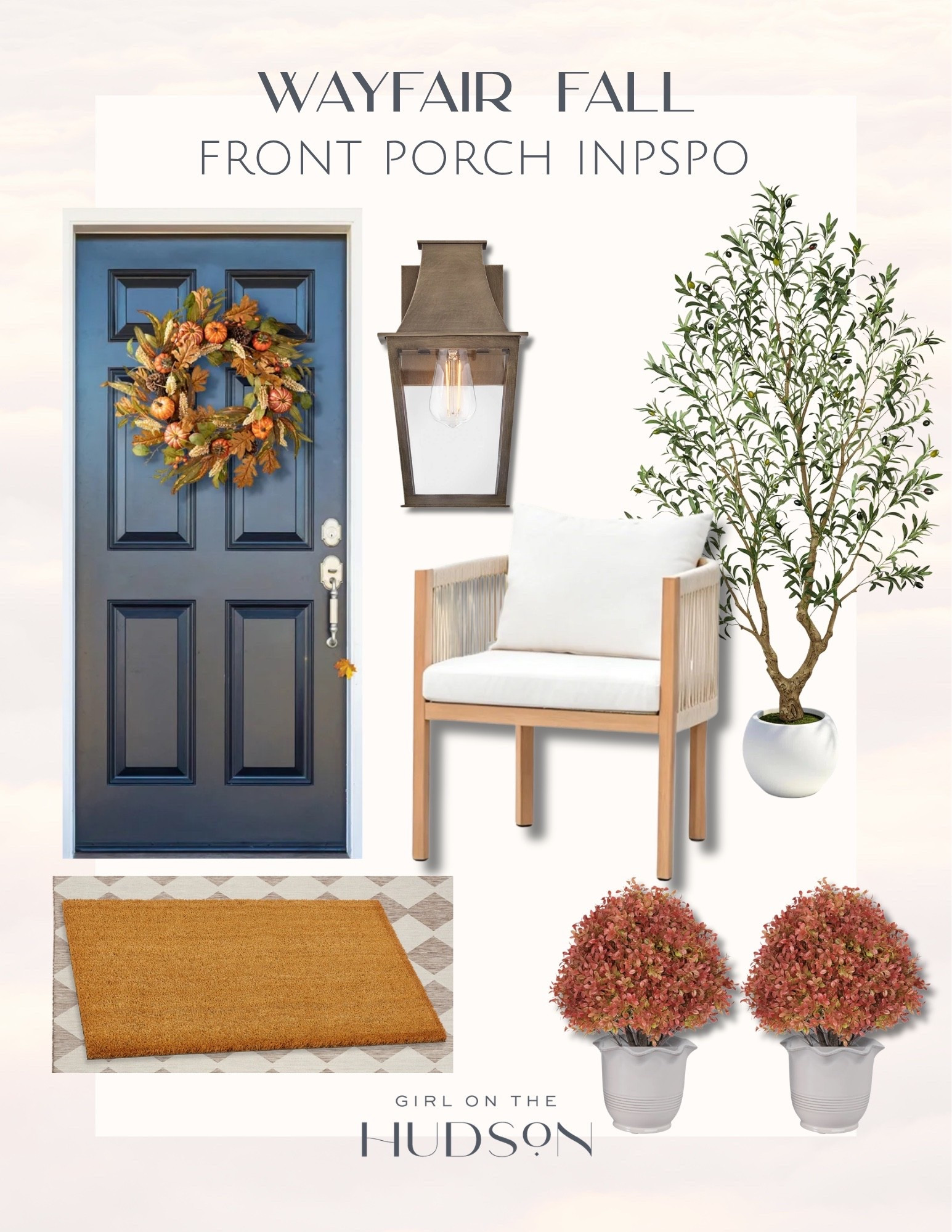 Wayfair fall front porch inspiration 🍂 So many beautiful pieces to refresh your entryway for the season. From fall wreaths and planters to outdoor lighting, seating, and cozy details, these are the pieces that make your porch feel welcoming all autumn long.

Wayfair fall decor, fall front porch decor, autumn porch ideas, outdoor fall decorations, fall wreath, porch styling, outdoor furniture, seasonal home decor, front door decor, fall decorating ideas, cozy outdoor spaces, girlonthehudson

#LTKHome #LTKSeasonal #LTKdayinmylife