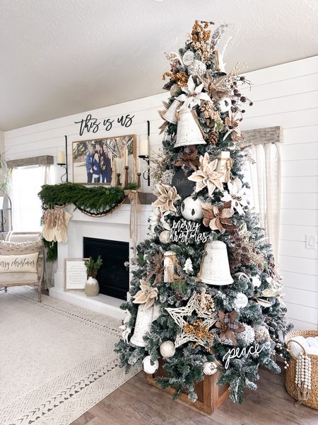 Beautiful flocked tree on sale from Fraser Hill Farm. Use my code WELCOME20 for 20% off for your first purchase! 

#LTKHoliday #LTKhome #LTKSeasonal