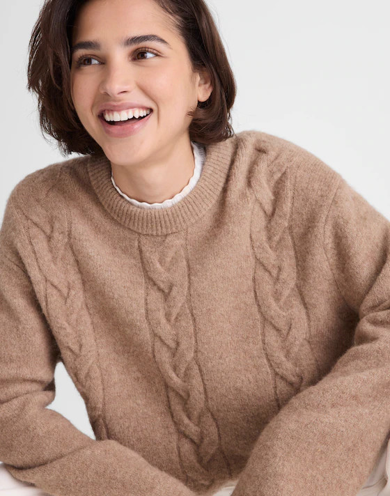 CloudSoft Drop-Shoulder Sweater | Madewell