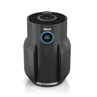 NeverChange 650 sq.ft HEPA Filter Outlet Plug Air Purifier and Cleaner in Grey w/ Timer, for Dust, Smoke, Bedroom,Office | The Home Depot