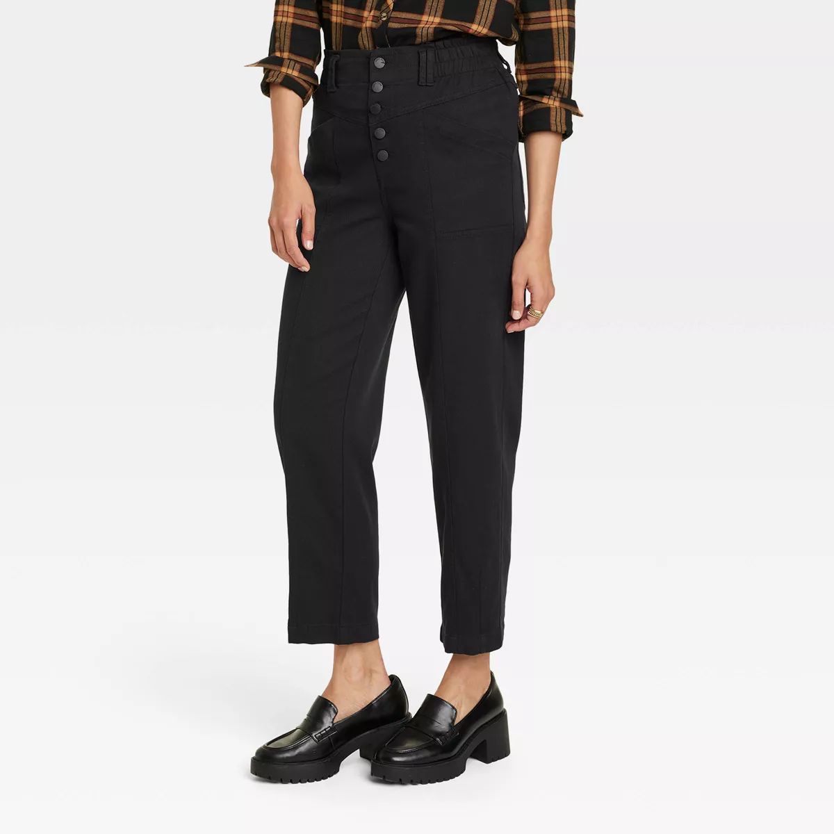 Women's Mid-Rise Tapered Fit Pants - Knox Rose™ | Target