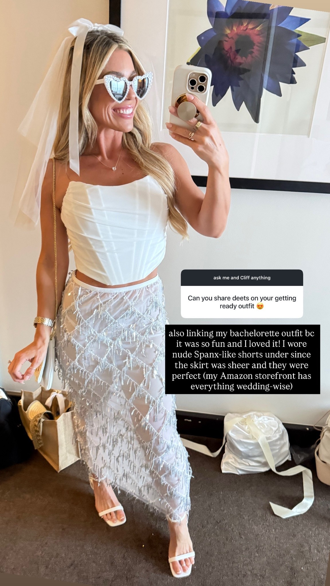 Bachelorette party! 🎉 loved this look. Wear a small in both

#LTKootd #LTKgrwm #LTKWedding