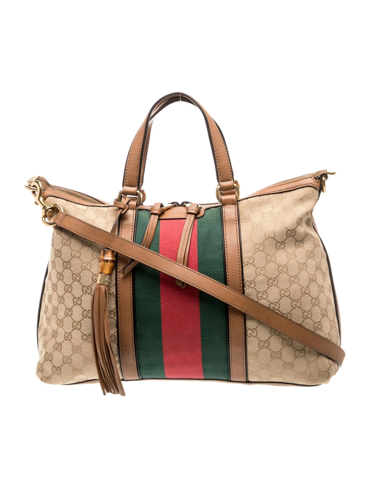 Gucci GG Canvas Rania Medium - Neutrals Handle Bags, Handbags - GUC2030006 | The RealReal | The RealReal