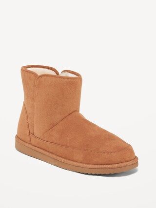 Cozy Faux-Suede Boots for Women | Old Navy (US)