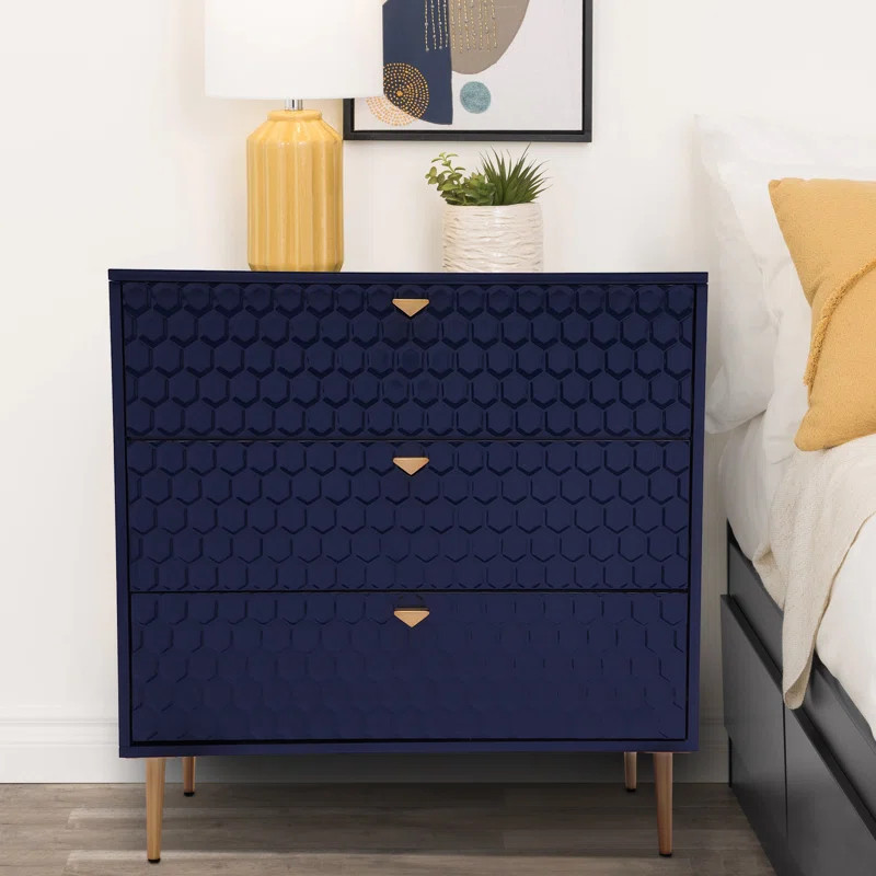 Dezera 3 - Drawer Dresser | Wayfair North America