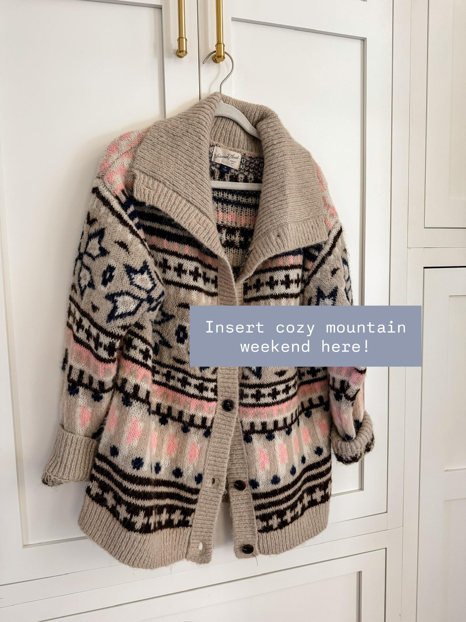 How perfect is this fair isle cardigan for a mountain weekend?! Love the colors!

Loverly Grey, Target, new arrivals, fall cardigan, mountain outfit, fair isle sweater

#LTKSeasonal