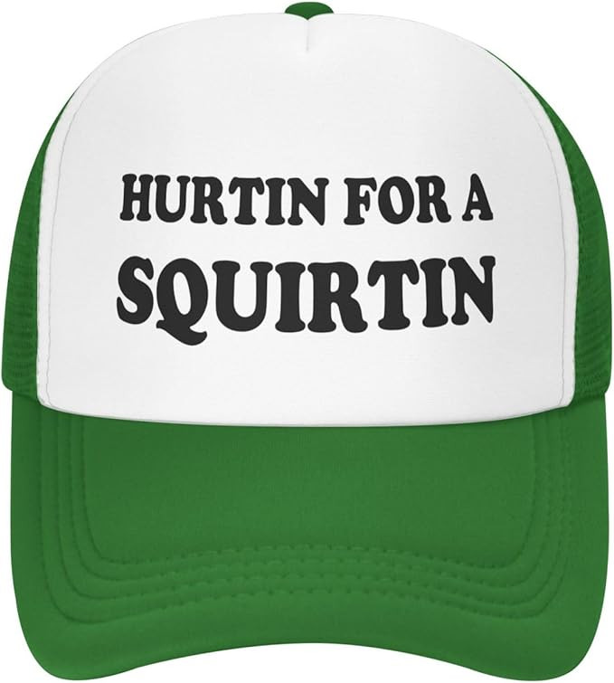 Hurtin for A Squirtin-Hat - Vintage Gag Gifts - Funny Trucker Hats for Women Baseball Caps Cool H... | Amazon (US)