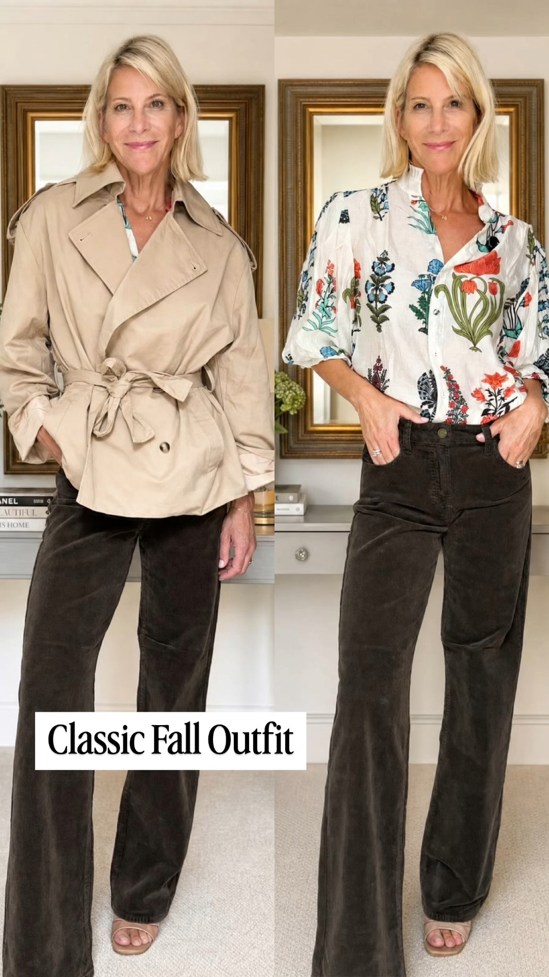 Looking for a fresh alternative to denim this fall?

A pair of rich brown corduroy pants instantly adds warmth, texture, and sophistication to your everyday outfits. Pair them with a beautiful floral blouse for an effortless daytime look, then throw on a classic trench coat when the temperatures drop.

👩‍💻 LTK PRO TIPS
❤️ Heart = Support my posts ;-)
🔖 Save = Get sale & restock alerts for the things you love!
📋 Lists = Keep favorites organized (List ideas: Christmas, Birthdays, and Vacations!)
📲 Share = Send lists and products to a friend (or your daughters like me).
💬 Comment = Ask me anything, and I’ll answer. ;-)

#LTKgrwm #LTKSeasonal #LTKOver40