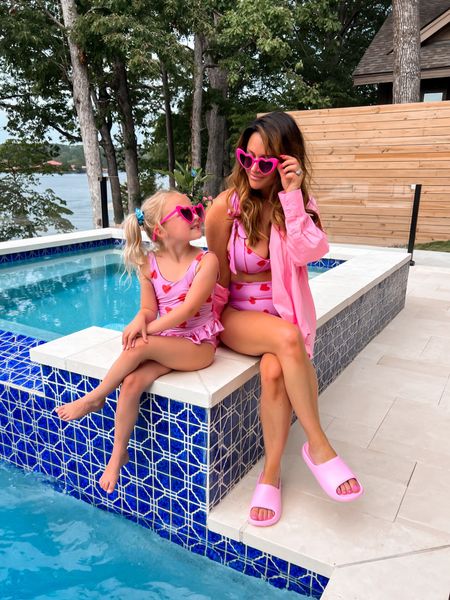 Barbie style, Barbie outfits, Barbiecore, matching swimsuits, beach riot, pink swimsuit, kids swimsuit, pink outfits

#LTKswim #LTKfamily #LTKstyletip