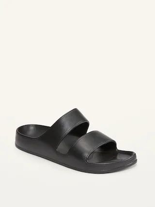 Double-Strap Slide Sandals for Women (Partially Plant-Based) | Old Navy (US)