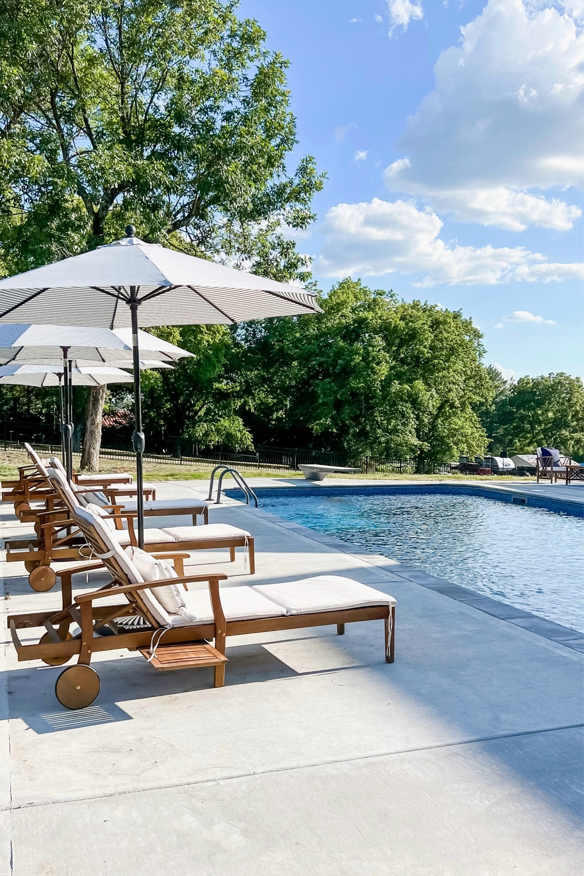 Outdoor market umbrellas striped affordable umbrellas from Walmart! Pool side furniture patio and deck chairs chaise loungers fire pit table and chairs summer spring umbrella vases swim cover up kimono Sun hat Amazon target deals back in stock! 

#LTKSeasonal #LTKswim #LTKhome