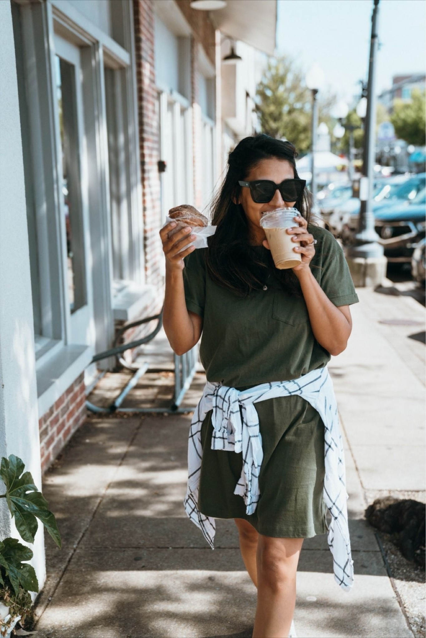 On the way to the airport? I need my coffee, a sweet treat, with a shirt to put on in case I get cold! You? 

#LTKSeasonal #LTKFallSale #LTKTravel