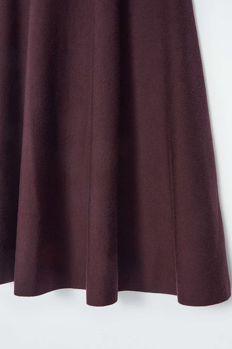 FLARED WOOL MAXI SKIRT - BORDEAUX - COS | COS UK