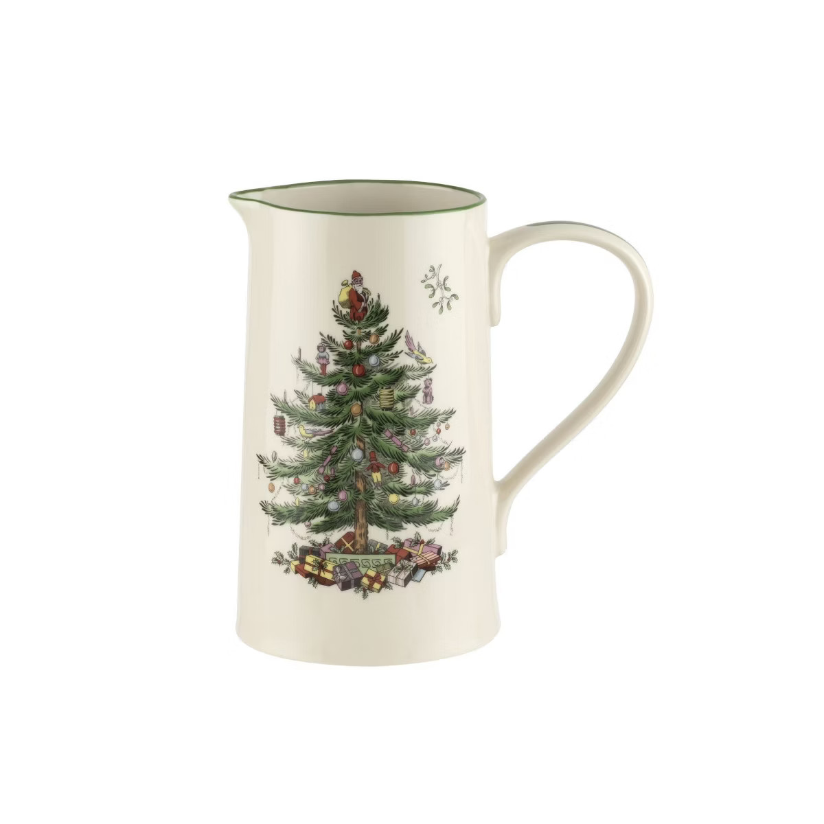 Spode Christmas Tree 32 Oz Porcelain Jug - Festive Holiday Kitchenware for Milk, Cream, Juice - E... | Target