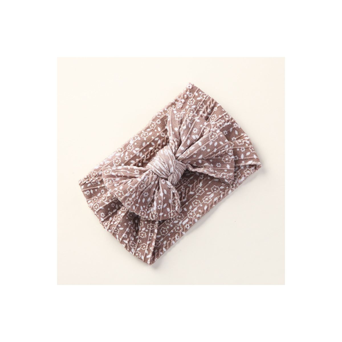 MyKids-Usa Baby Floral Print Soft Big Bow Headband | Target