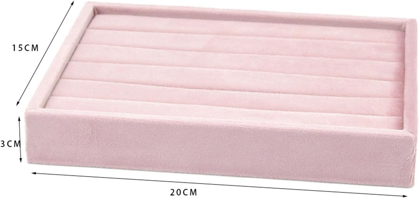 DYNWAVE Jewelry Organizer Jewelry Drawer Insert High End Velvet Jewelry Display Holder Jewelry St... | Amazon (US)