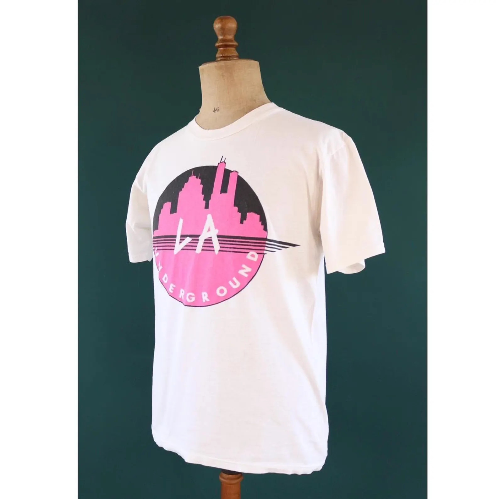 Vintage 1990s LA Underground T Shirt - Los Angeles Print - 40” Chest - Etsy UK | Etsy (Global)