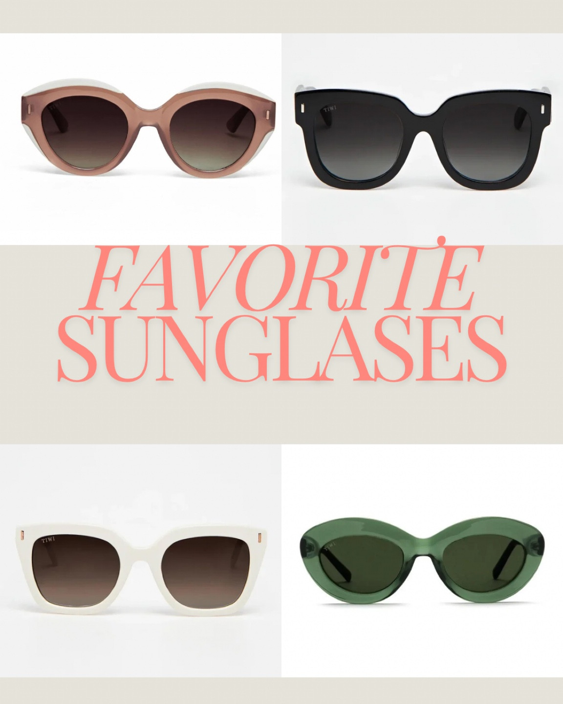 Favorite summer fashion sunglasses 
Vacation outfit 
@tiwi_usa

www.tiwiusa.com 
#tiwiusa #tiwisunglasses



#LTKSummerSales #LTKTravel