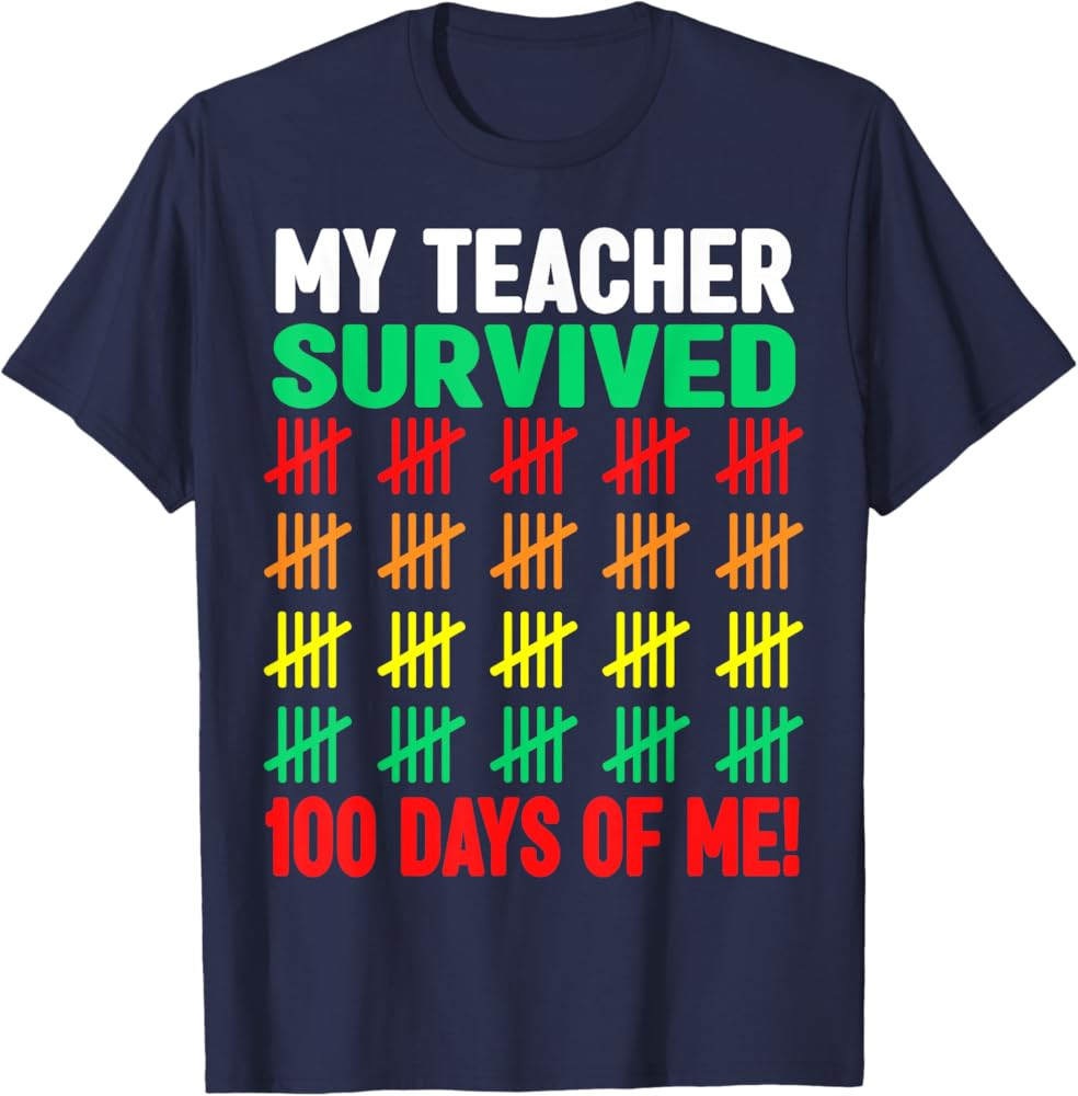 100 Days of School shirt Kids 100th Day of School Costume T-Shirt | Amazon (US)