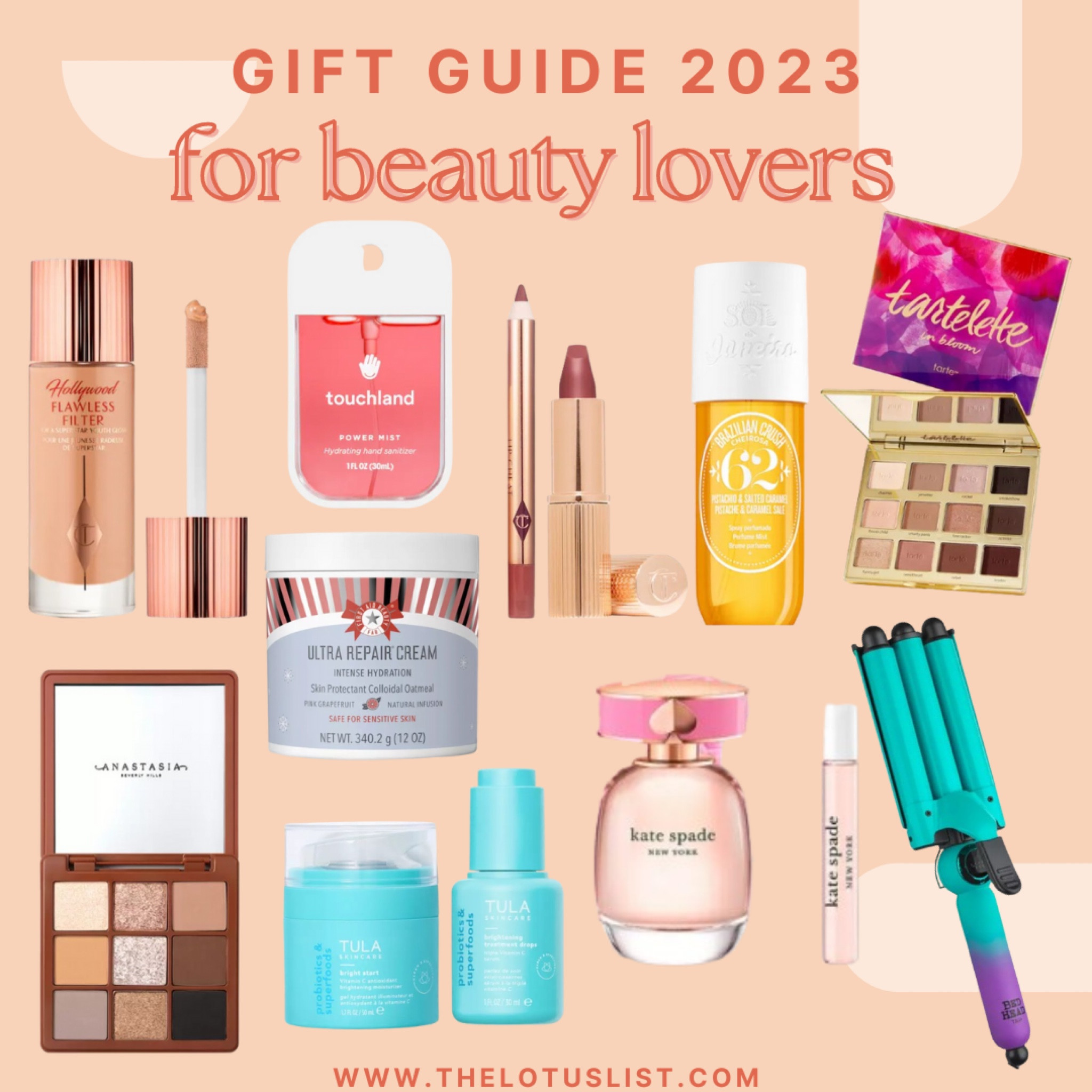 LTKSeasonal / LTKunder100 / ltkfindsunder100 / LTKunder50 / ltkfindsunder50 / LTKsalealert / LTKstyletip / beauty tools / beach waver / makeup / skincare / makeup and skincare / beauty / beauty products / ulta / ulta sale / Sephora / Sephora sale / Rio de Janeiro / Anastasia Beverly Hills / tarte / eye shadow pallet / Charlotte tilbury / concealer / touchland hand sanitizer / lipstick / Kate spade / Kate spade perfume / perfume / fragrance 

#LTKHoliday #LTKGiftGuide #LTKbeauty