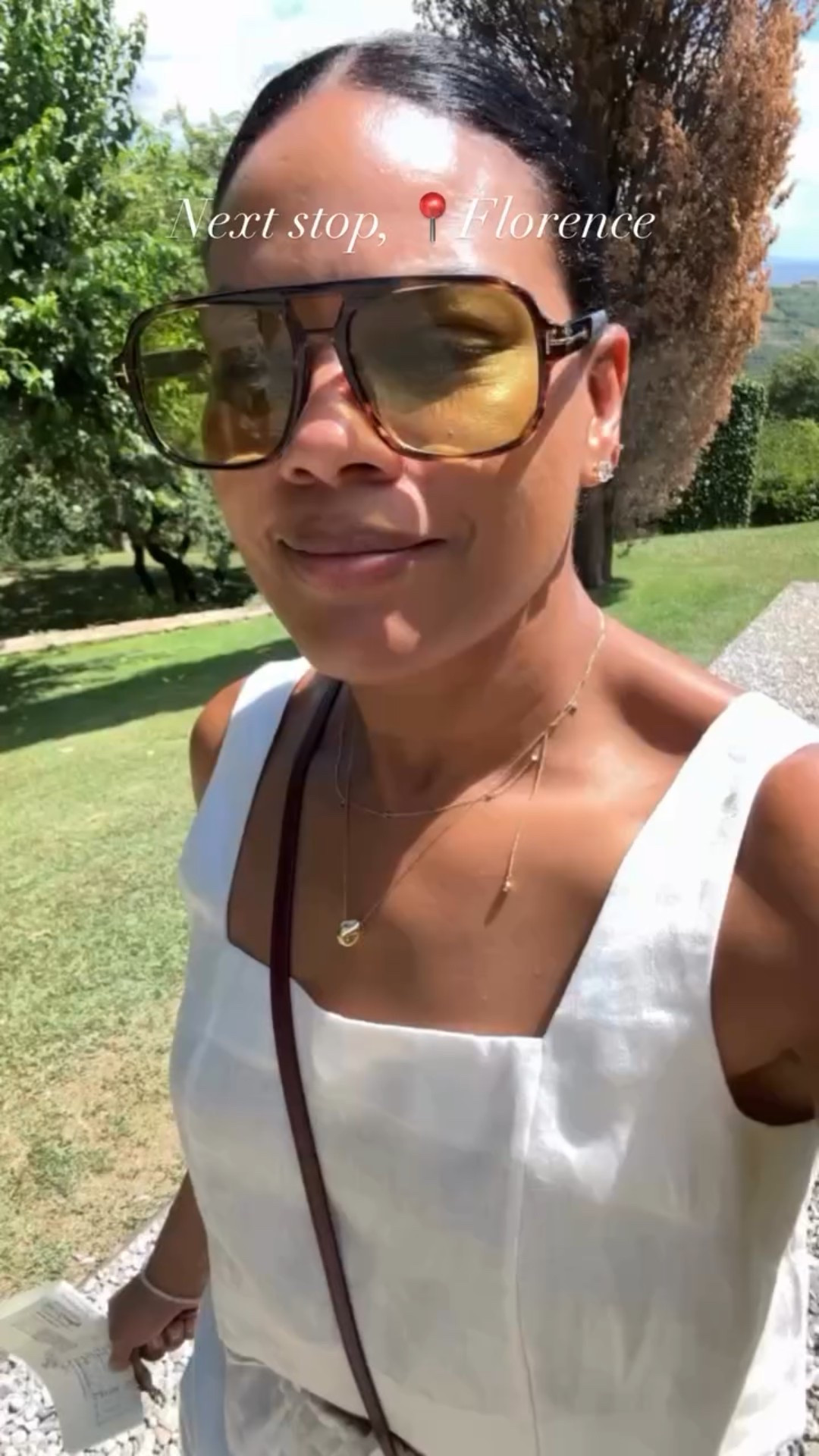 Can’t decide which city I like better, Tuscany or Florence! My sunnies ARE the Amazon dupe! “T” isn’t visible online but it is IRL

#LTKTravel #LTKOver40 #LTKFindsUnder50