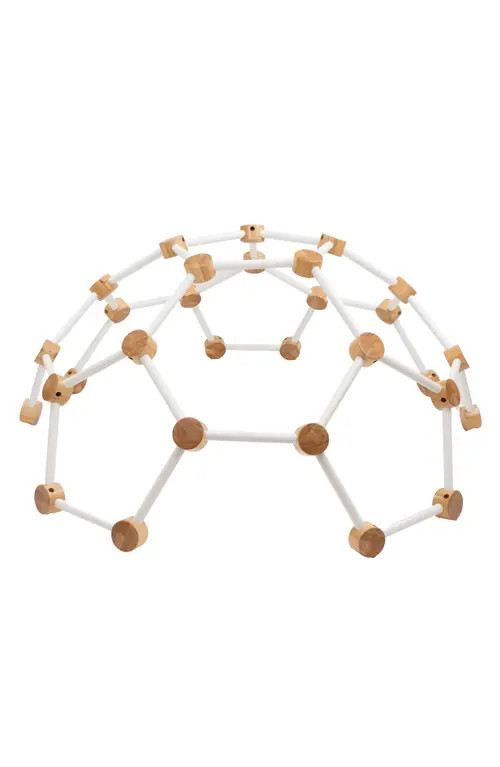 Little Partners Indoor Climbing Gym in Soft White With Natural at Nordstrom, Size Medium | Nordstrom