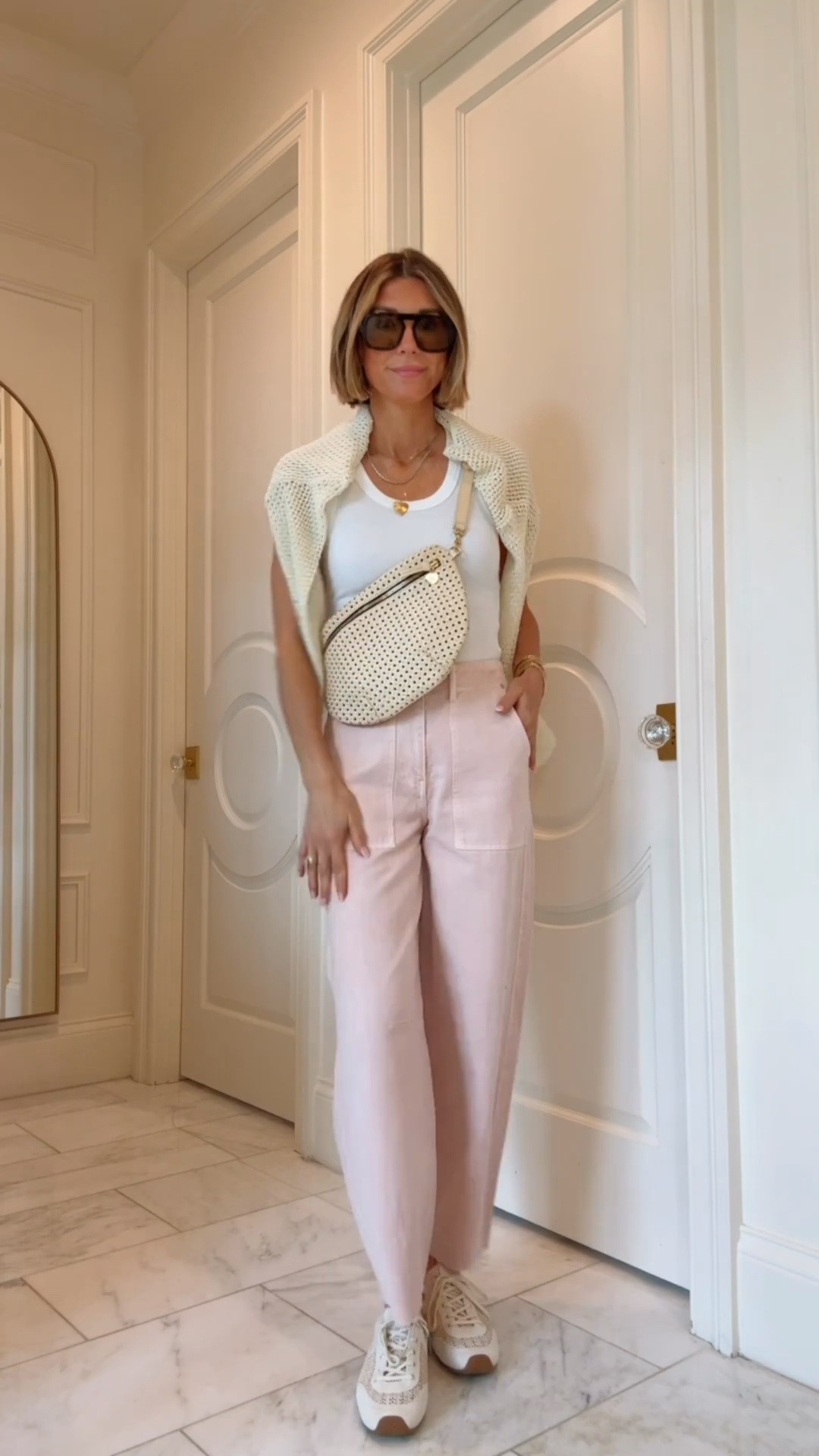 Love these pale pink barrel jeans! 

These are under $130 and won't last long. I'm 5’7 wearing my normal size 25. They fit true size.

#LTKsummer