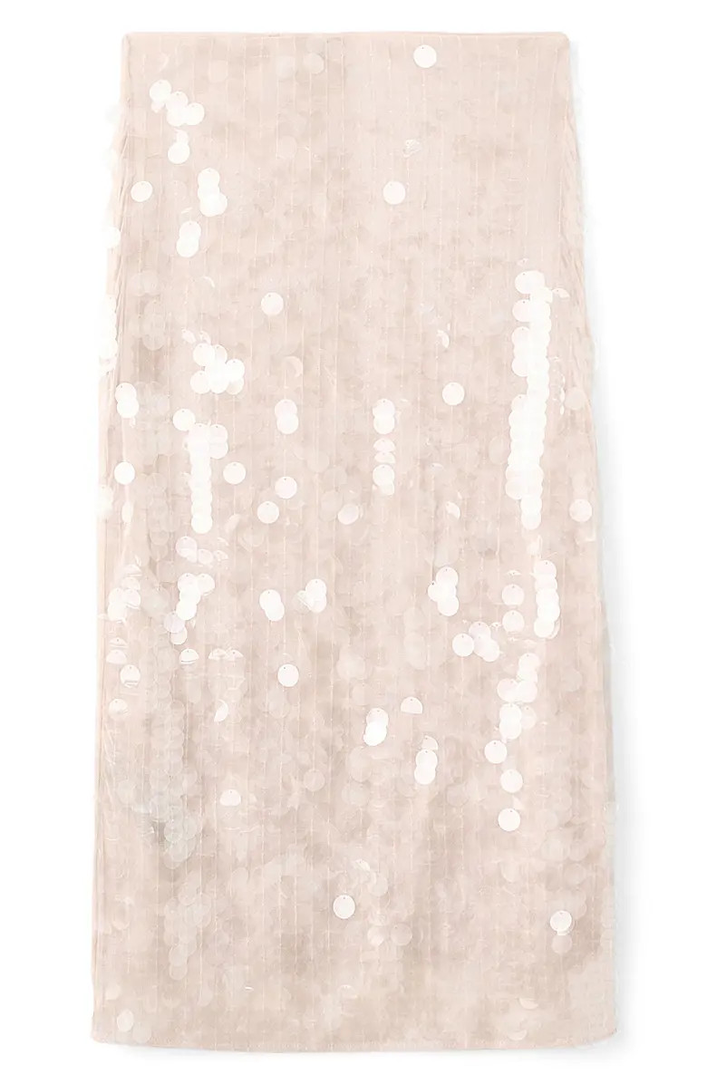 MANGO Sequin Paillette Midi Skirt | Nordstrom | Nordstrom