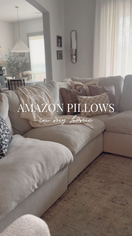 Amazon pillow covers, affordable home decor, Amazon throw pillows, Amazon home decor, neutral home decor, living room decor 

#LTKFindsUnder50 #LTKHome