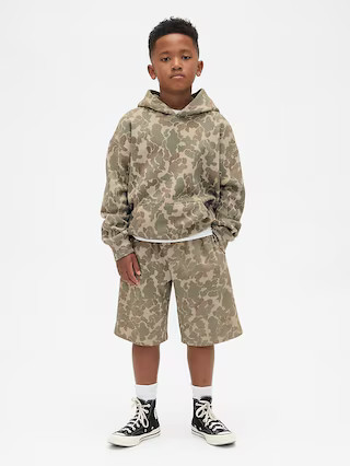 Kids 8.5" VintageSoft Baggy Sweat Shorts | Gap (US)