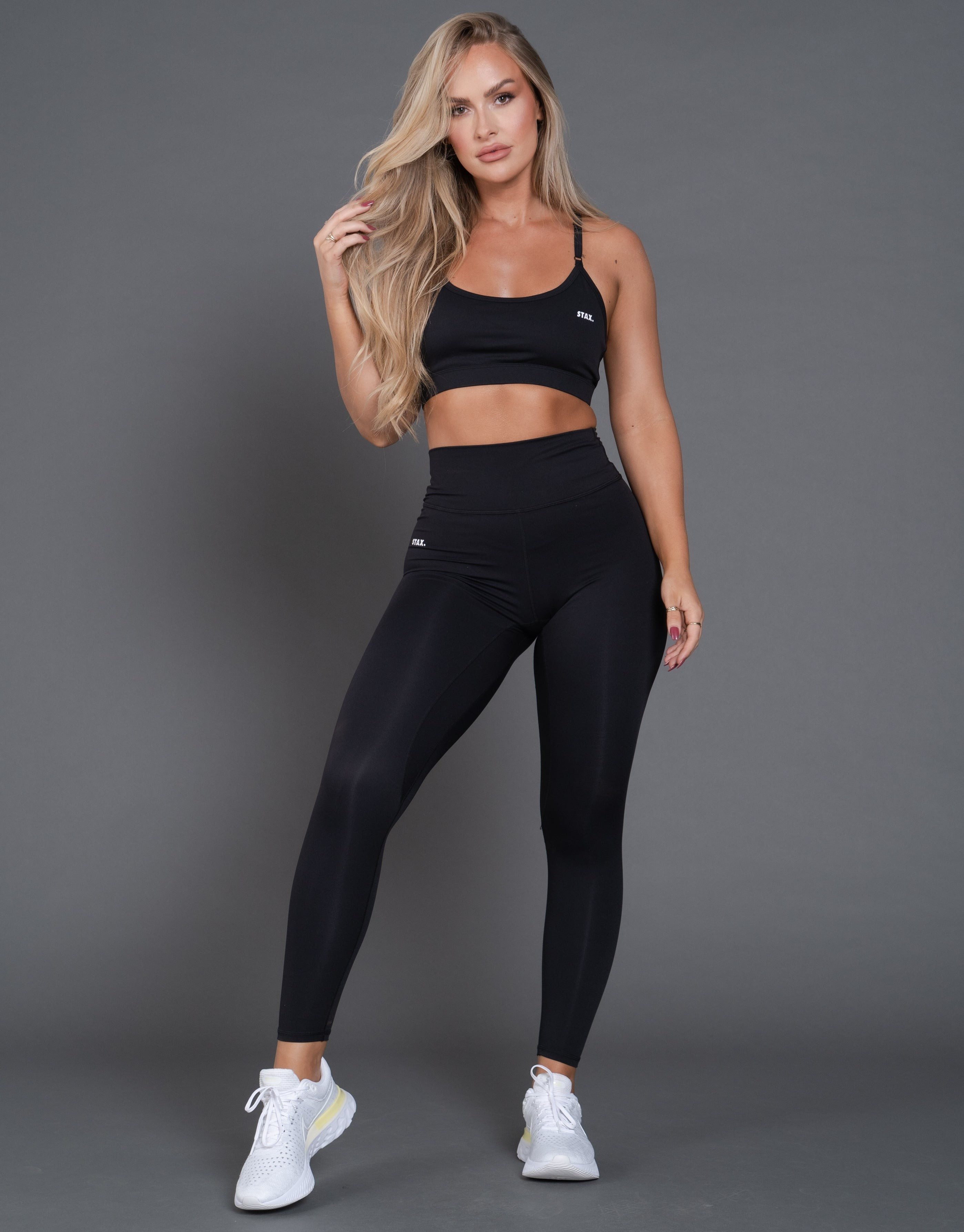 STAX. Best Black Tights Full Length - Black | STAX.